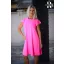 Rensix Naira fodros, A vonalú ruha, UV pink