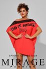 Mirage Baldzsa neccbetétes tunika, dinnye