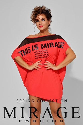 Mirage Baldzsa neccbetétes tunika, dinnye