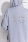 Anna Russo Hoodie ruha, szürke