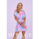 Mirage Apricot vállán pántos ruha, mintás