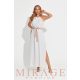 Mirage Avantgard silky szatén maxiruha, ekrü