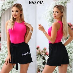 Nazyra Olivia poliamid body, rózsaszín
