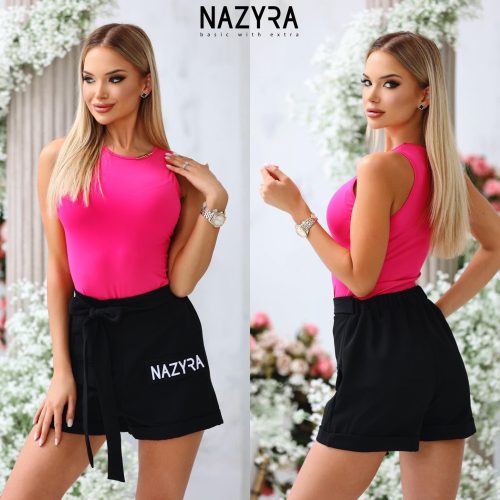 Nazyra Olivia poliamid body, rózsaszín
