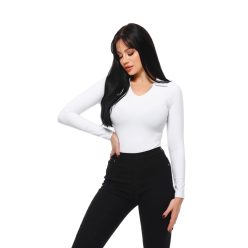 Nazyra Bella galléros felső, fehér Nazyra Bella galléros felső, fehér