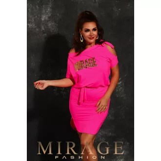 Mirage Mirabell poliamid öves ruha, UV pink