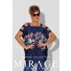 Mirage Kelli pántos tunika, sötétkék