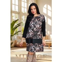 Mirage Borin bőrbetetétes tunika, mintás