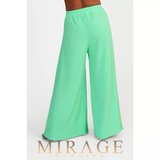 Mirage Berberon silky szatén nadrág, világos zöld