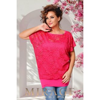 Mirage Ulena csipkés felső, pink