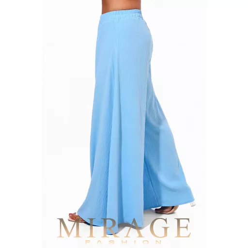 Mirage Berberon silky szatén nadrág, babakék