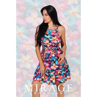 Mirage Bagira megkötős ruha, virágos