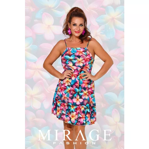 Mirage Bagira megkötős ruha, virágos
