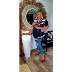 Fashion by Nono Zsazsa felső, tengerészkék