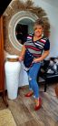 Fashion by Nono Zsazsa felső, tengerészkék