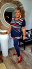 Fashion by Nono Zsazsa felső, tengerészkék