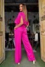 Anna Russo Moana szatén overál, pink