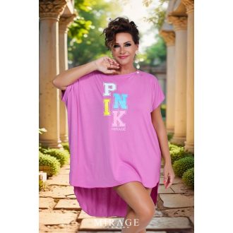 Mirage Luna pamut tunika, mályva