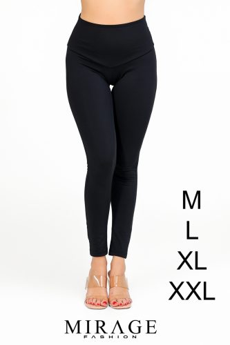 Mirage extra magas derekú leggings, fekete