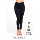 Mirage extra magas derekú leggings, fekete