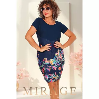 Mirage Fernandez szűk ruha, virág mintás