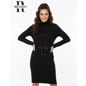 Rensix Vixen megkötős ruha, fekete