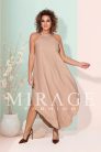 Mirage Zira öves silky maxiruha, bézs
