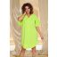 Mirage Zsuzska puplin ingruha, banánzöld