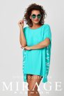 Mirage Berill oldalt hosszabb tunika, menta