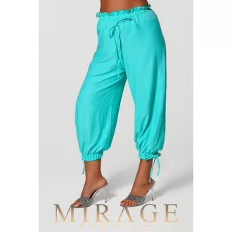 Mirage Gyöngyvér silky szatén nadrág, menta