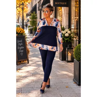 Fashion by nono Lovere felső, kék mintás