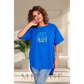 Mirage Béta puplin tunika, királykék