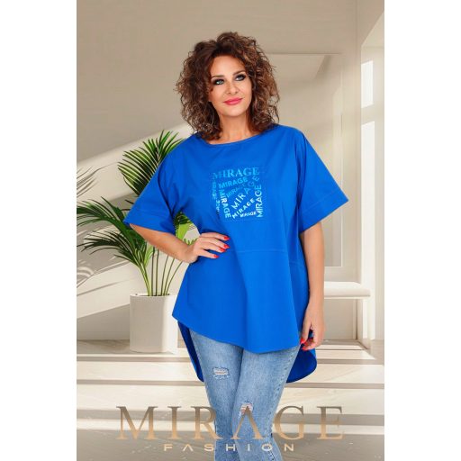 Mirage Béta puplin tunika, királykék