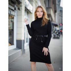 Rensix Vixen megkötős ruha, fekete