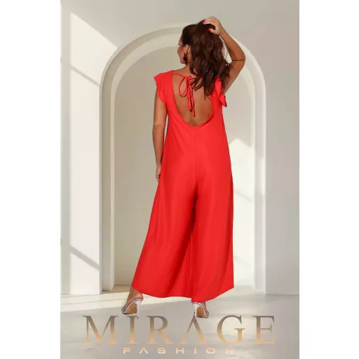 Mirage Valéria silky szatén overál, dinnye