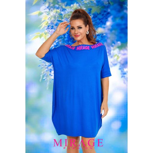 Mirage Samantha csónaknyakú ruha, királykék