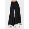 Mirage Berberon silky szatén nadrág, fekete