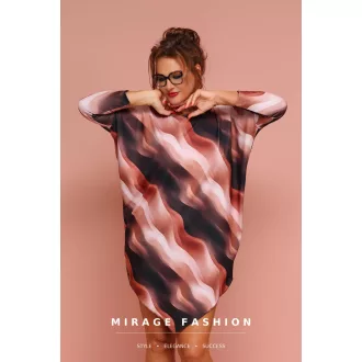 Mirage Tekla bő tunika, mintás
