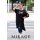 Mirage Brill vállán pántos ruha, fekete