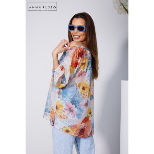 Anna Russo Sienna blúz, mintás