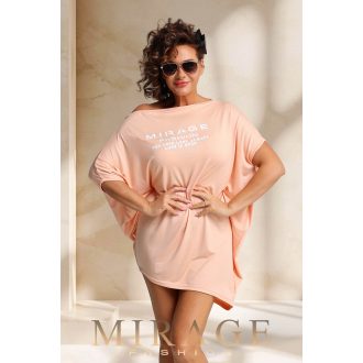 Mirage Sziszy asszimetrikus tunika, barack