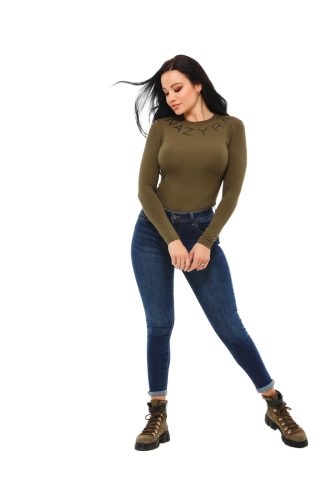 Nazyra Lexy felső, khaki