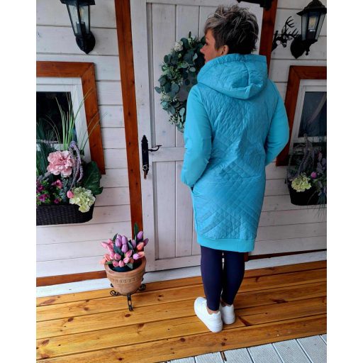 Fashion by nono Casting kardigán kabát, türkiz