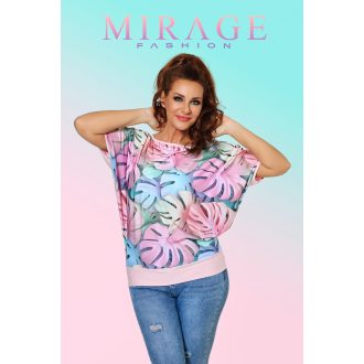 Mirage Locke passzés aljú felső, mintás