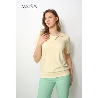 Manda Gemini passzés aljú felső, vanília