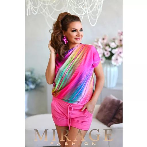 Mirage Equador shortos overál, mintás