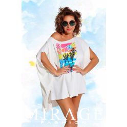 Mirage Bella silky szatén lepel tunika, ekrü