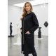 Rensix Navas arany zippes hosszú kardigán, fekete