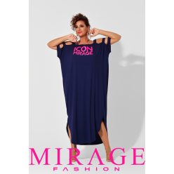 Mirage Icon vállán pántos maxiruha, sötétkék