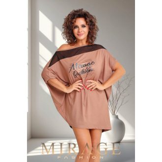 Mirage Francesca neccbetétes tunika, fahéj